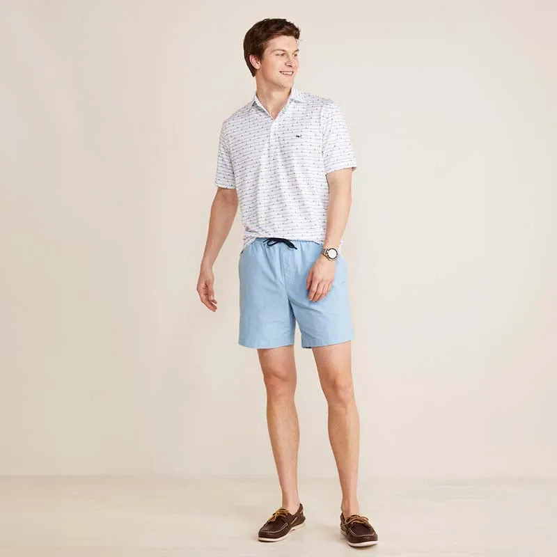 7 Inch On-The-Go Canvas Pull-On Shorts