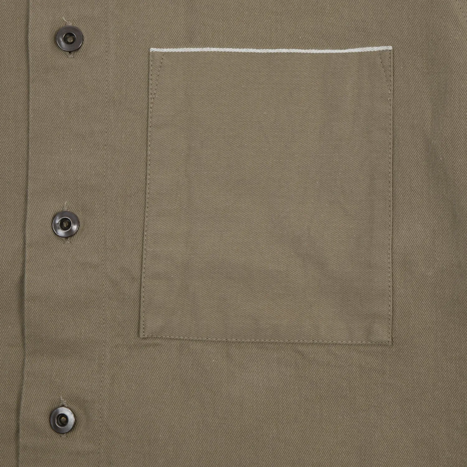 A.B.C.L. - Studded Selvedge Overshirt - Sand