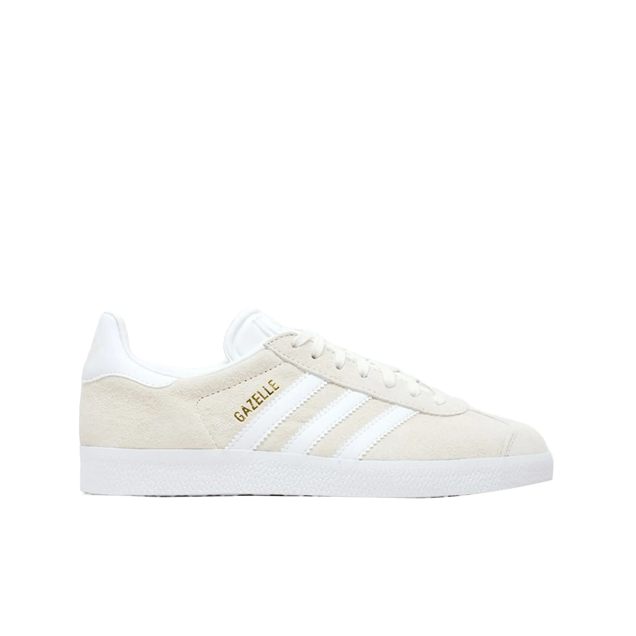 Adidas Gazelle Lace-Up Beige Suede Leather Mens Trainers BB5475