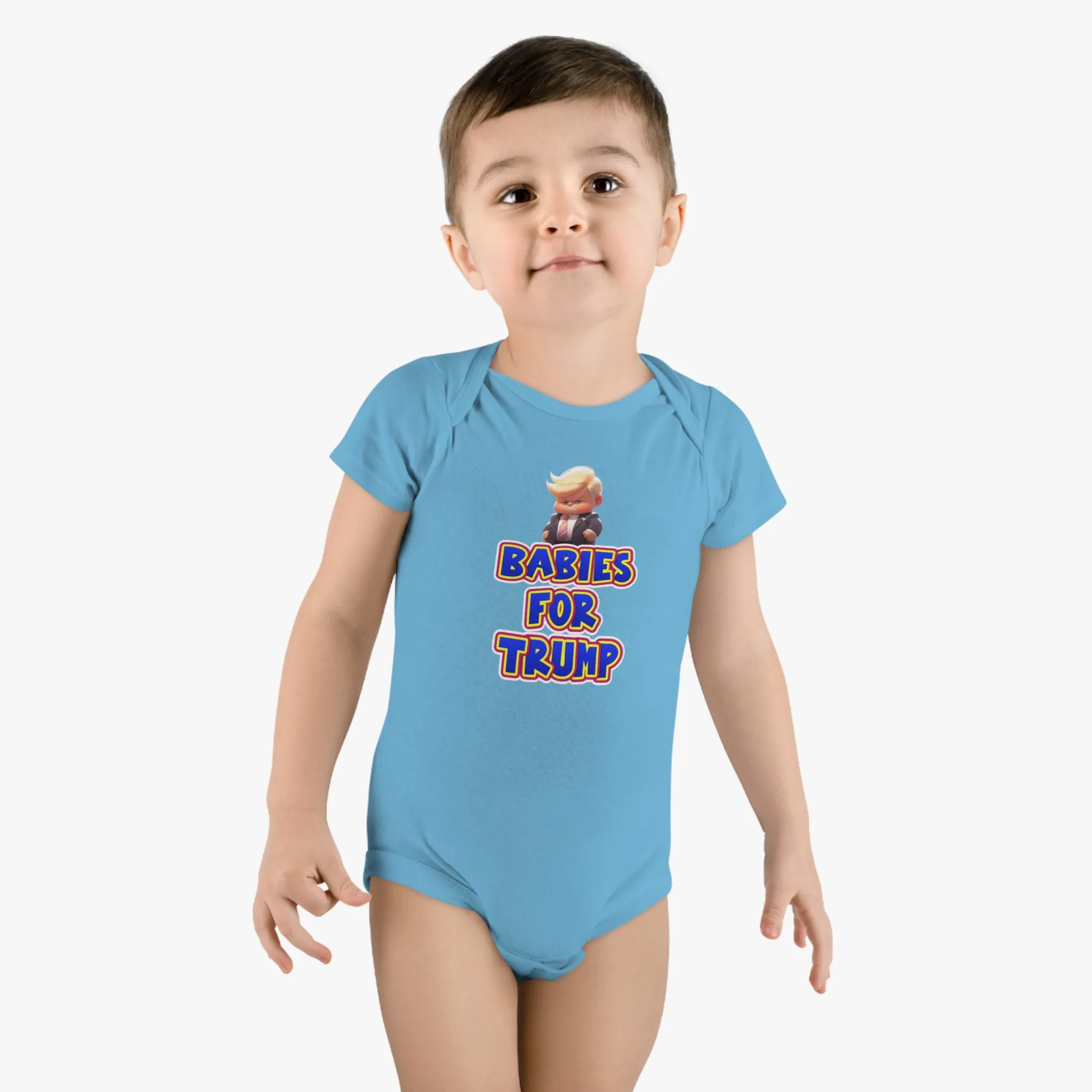 Babies For Trump Infant Baby Rib Bodysuit