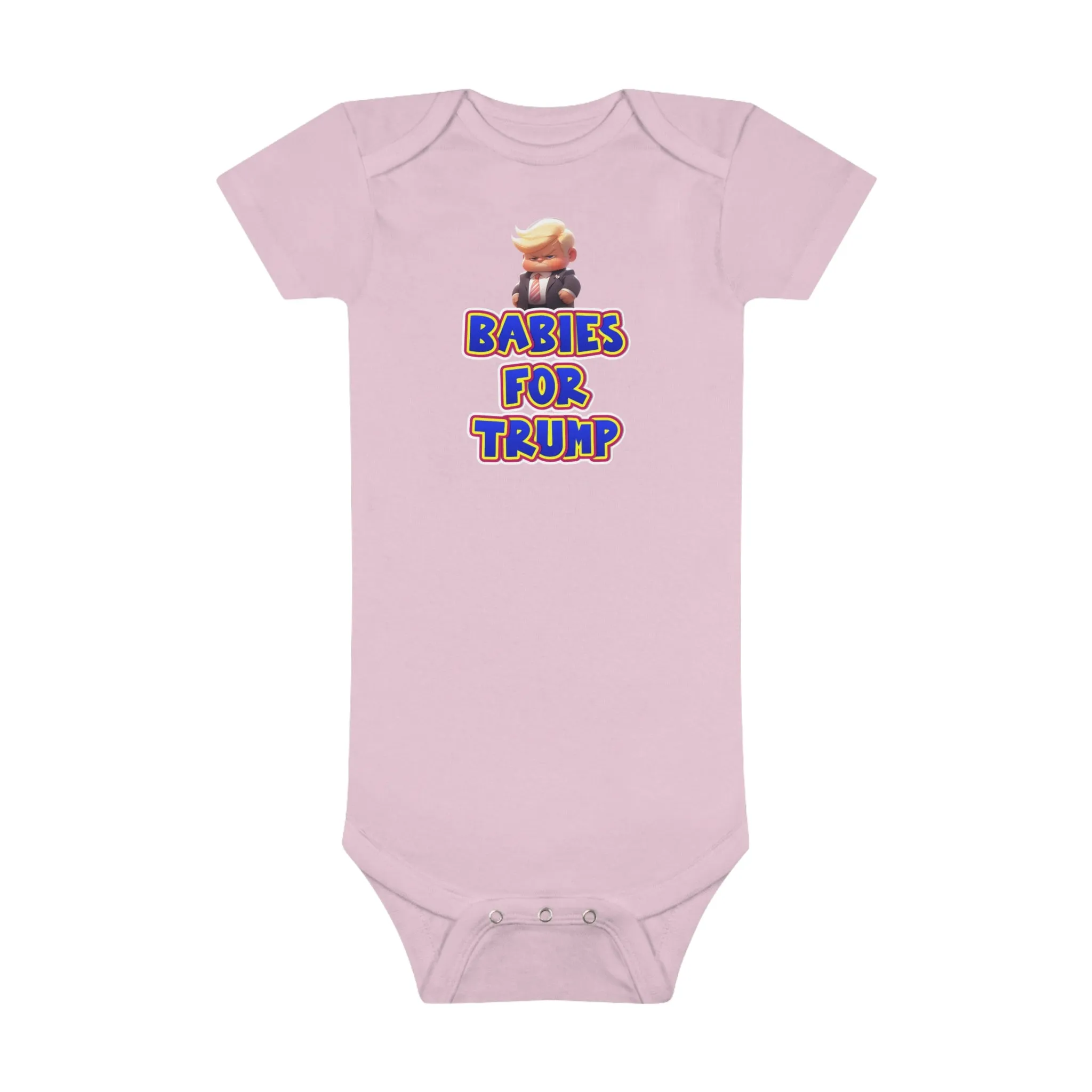 Babies For Trump Infant Baby Rib Bodysuit