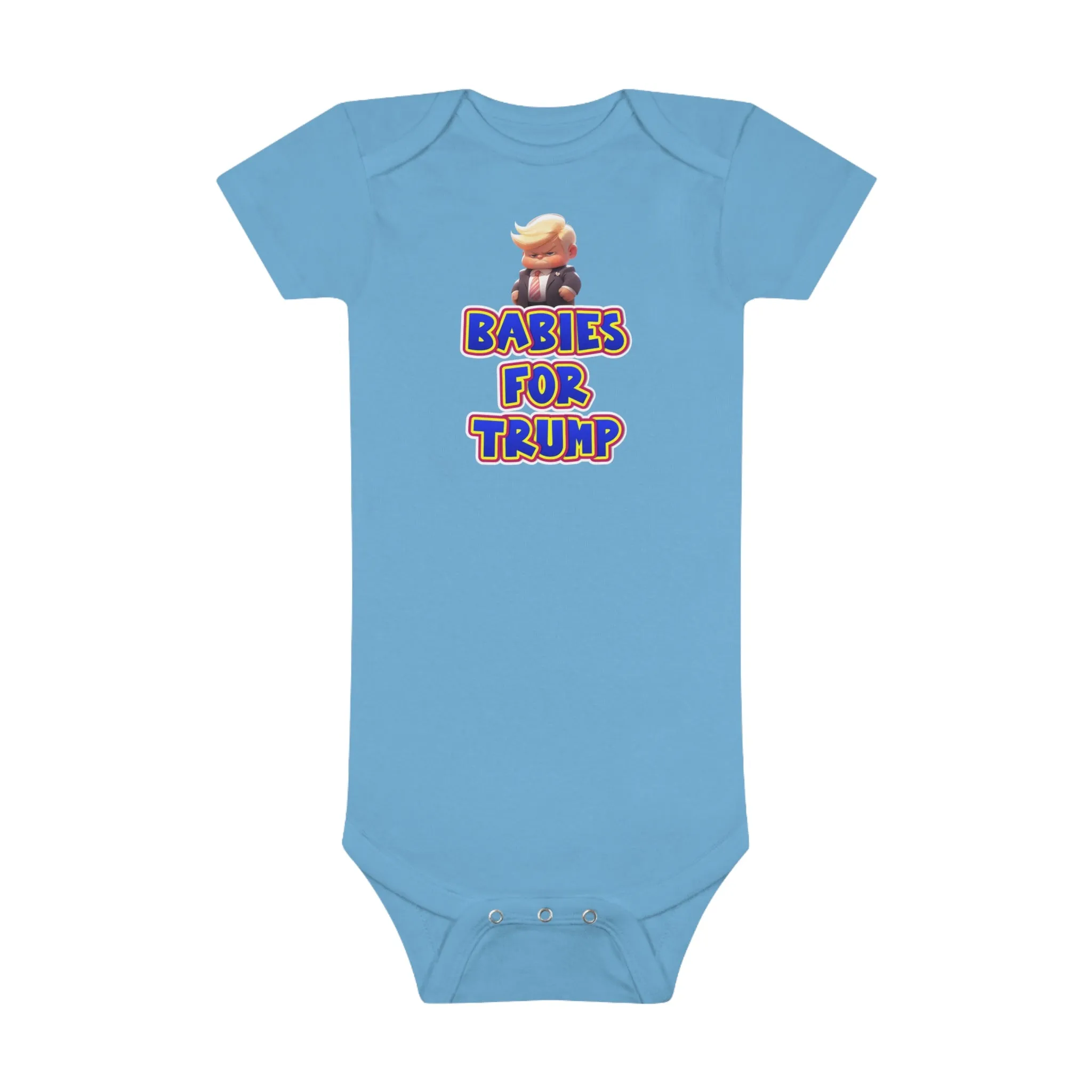 Babies For Trump Infant Baby Rib Bodysuit