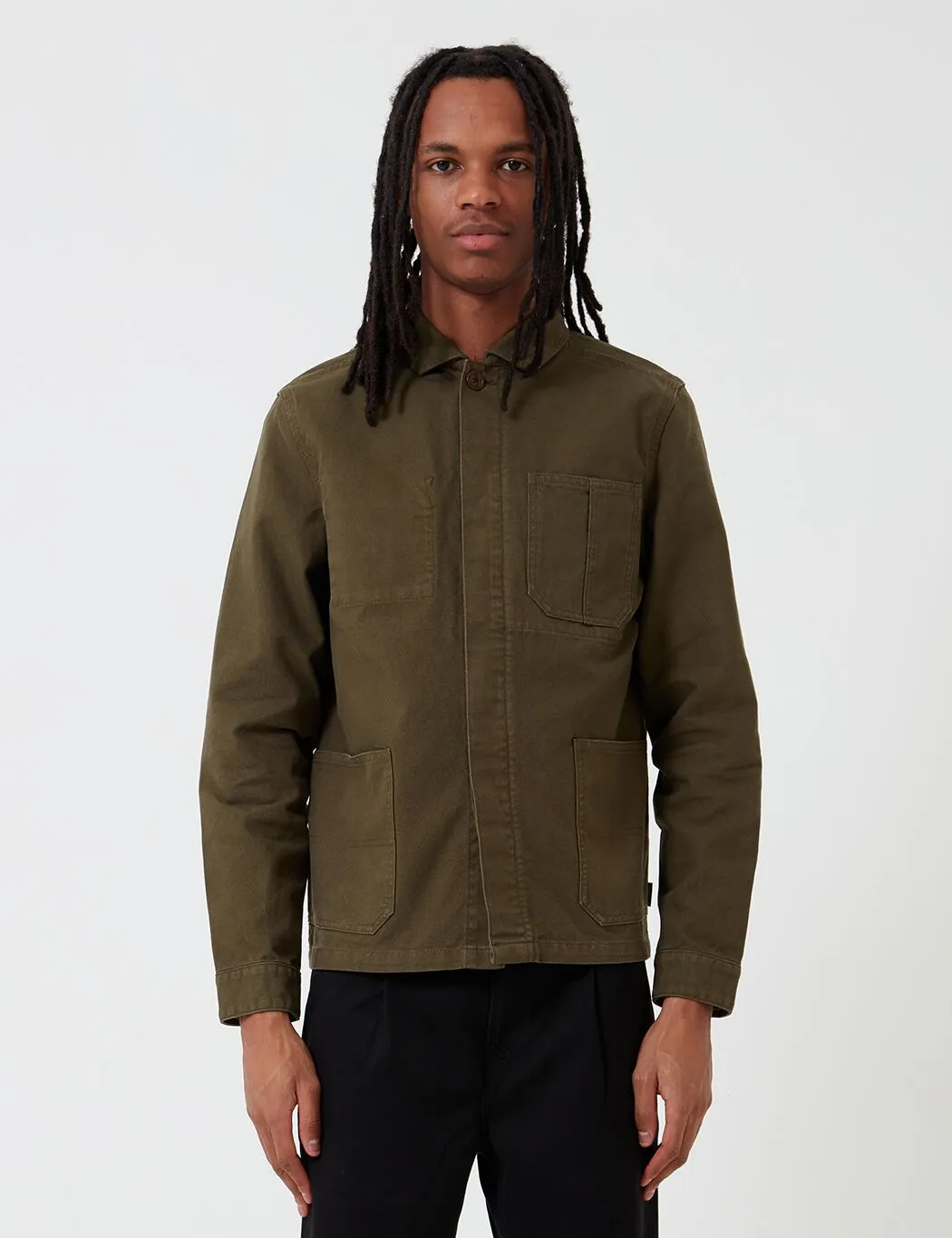 Barbour Duncansea Overshirt - Dusty Olive