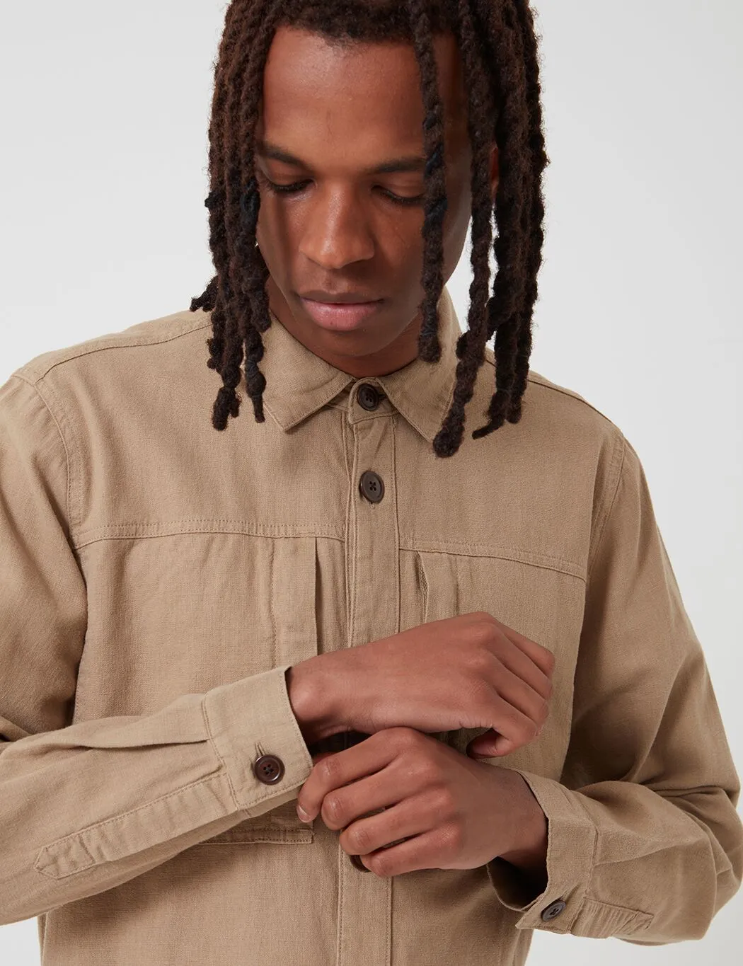 Barbour Kilda Overshirt - Stone