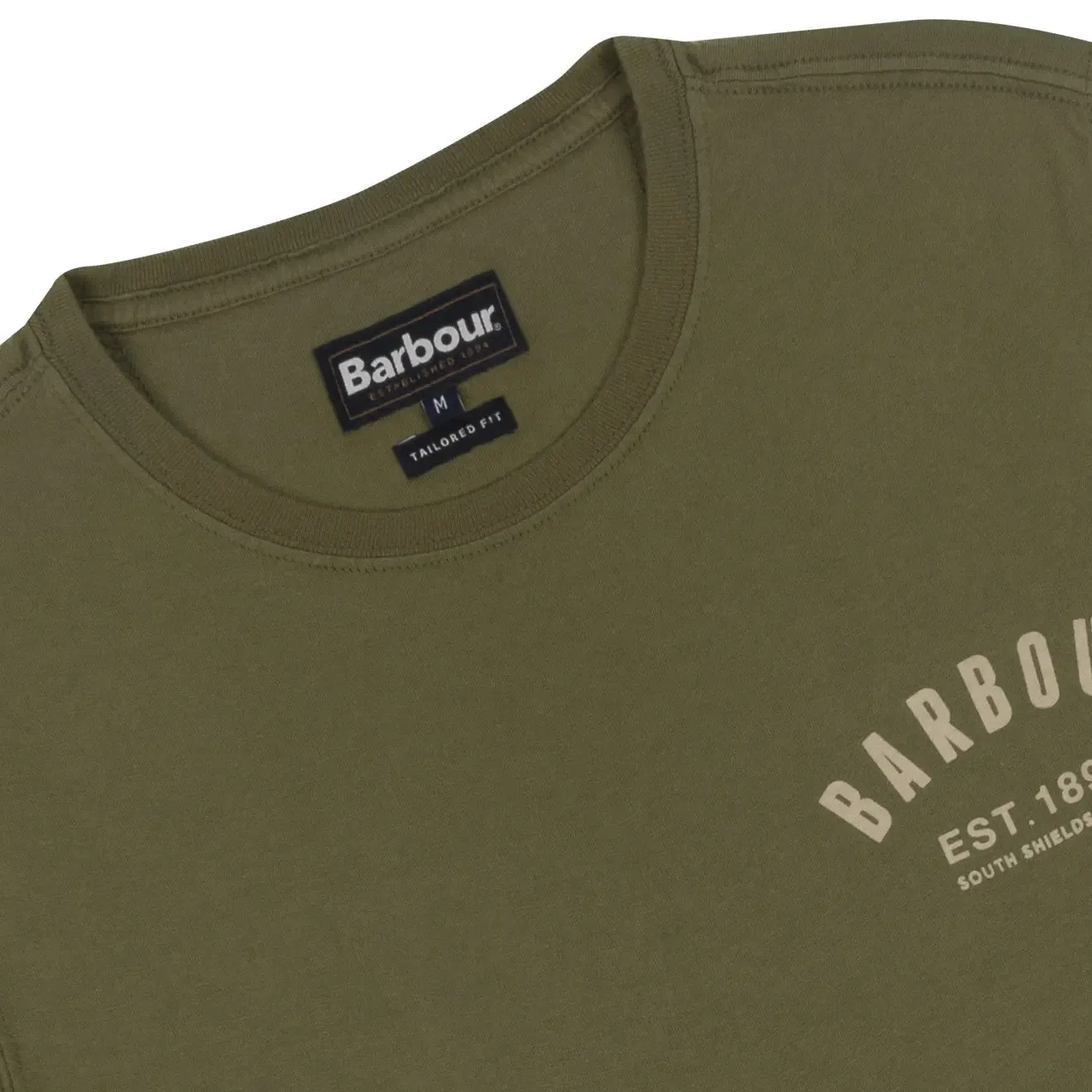 Barbour Preppy Tee Burnt Olive