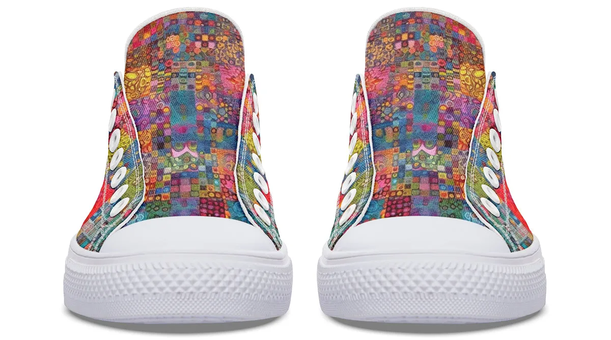 Blotter Patch Fuzz Low Top Shoes