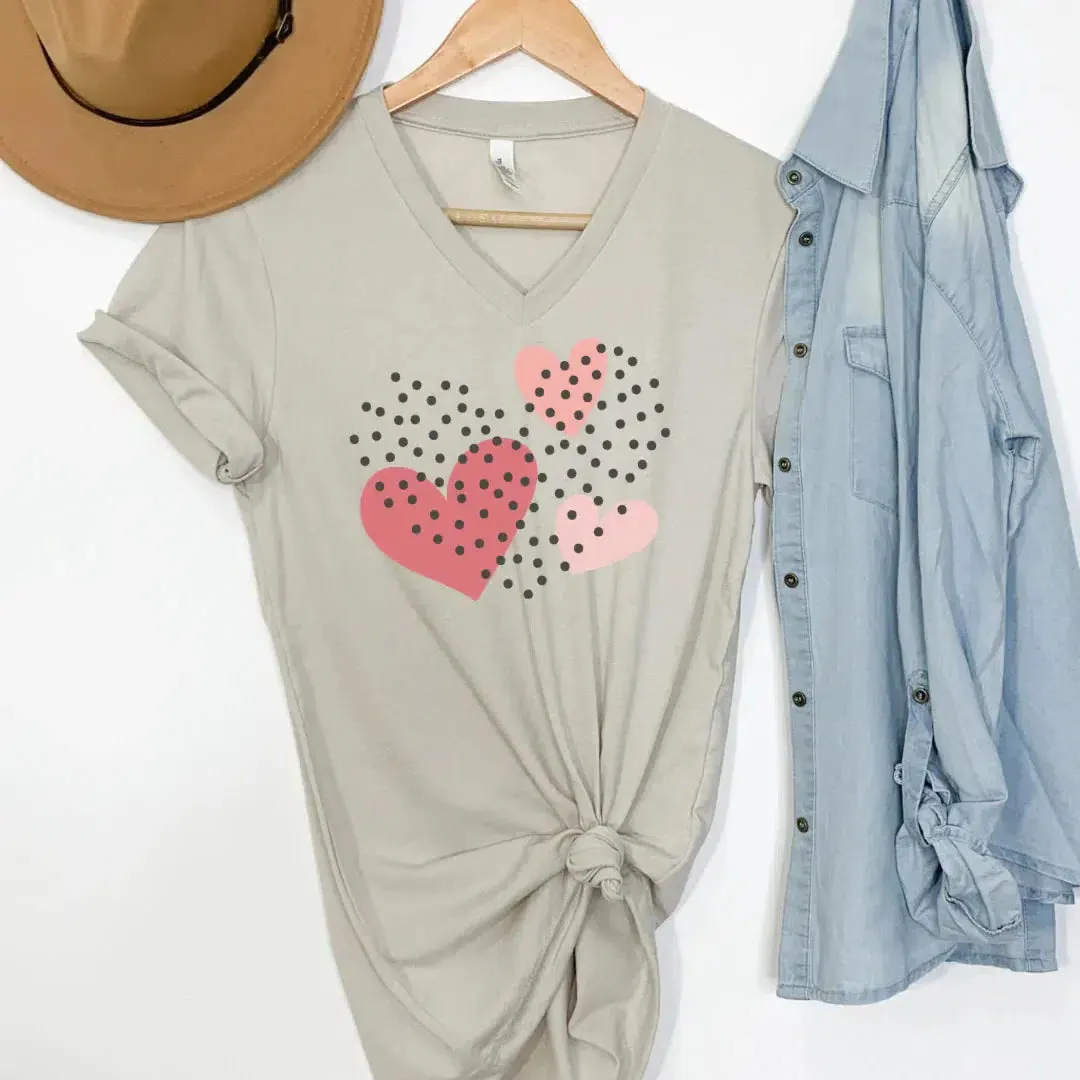 Boho Hearts Graphic Tee