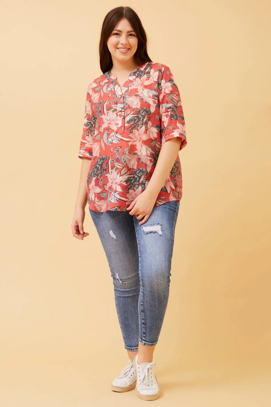 BONDI FLORAL BLOUSE