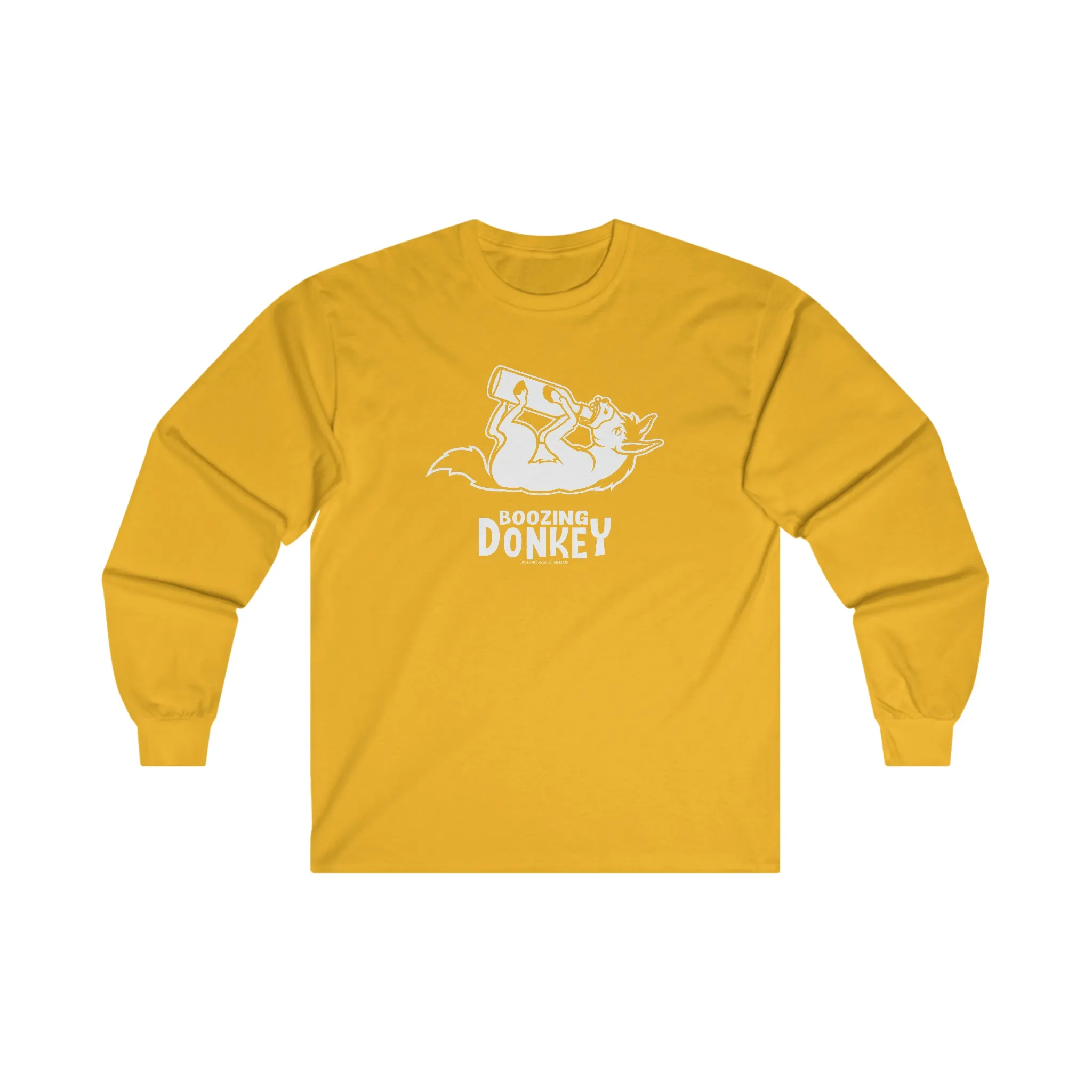 Boozing Donkey Long Sleeve Tee