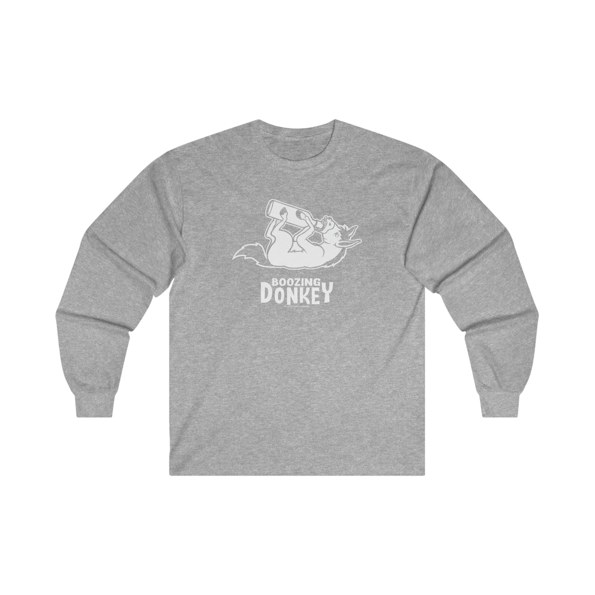 Boozing Donkey Long Sleeve Tee