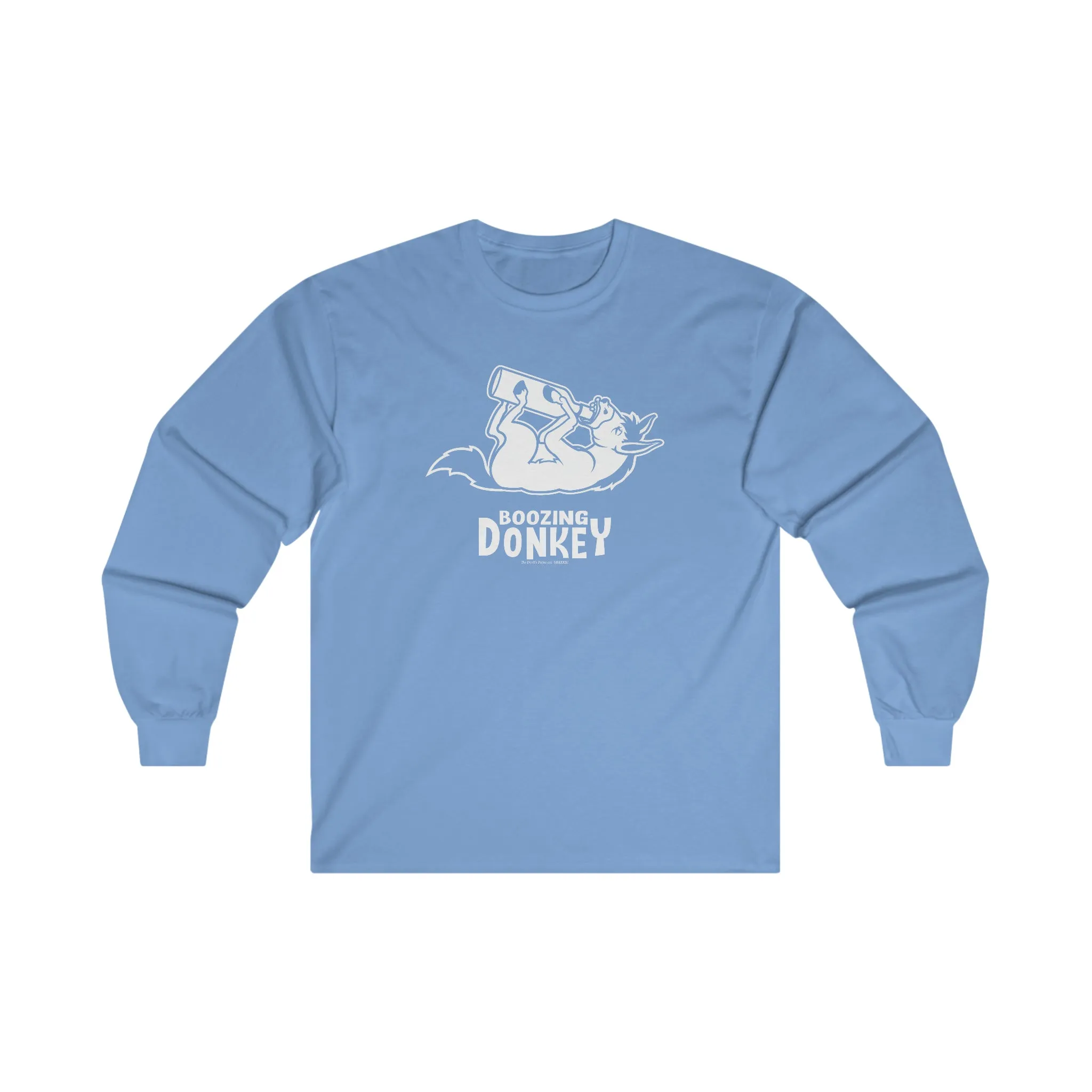 Boozing Donkey Long Sleeve Tee