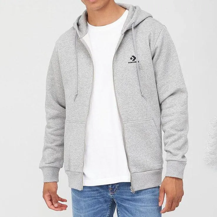 Campera Converse Jacket Gris Melange