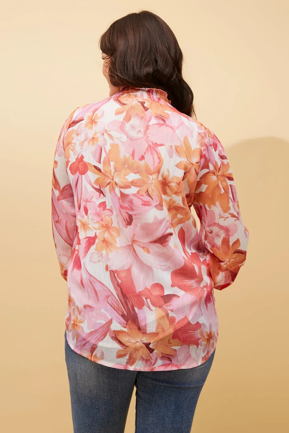 DIANA FLORAL PRINT BLOUSE