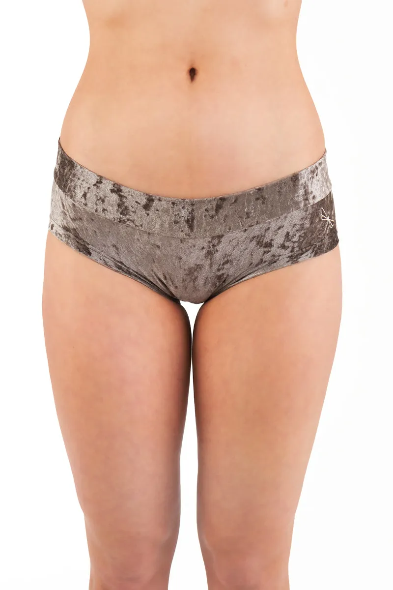 Dragonfly Hot Pants - Velvet Stone