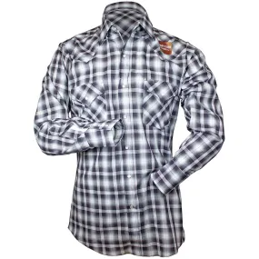 Ely Cattleman Men's Ombre Plaid Snap Shirt