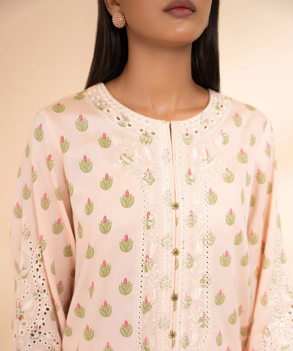 Embroidered Silk Shirt