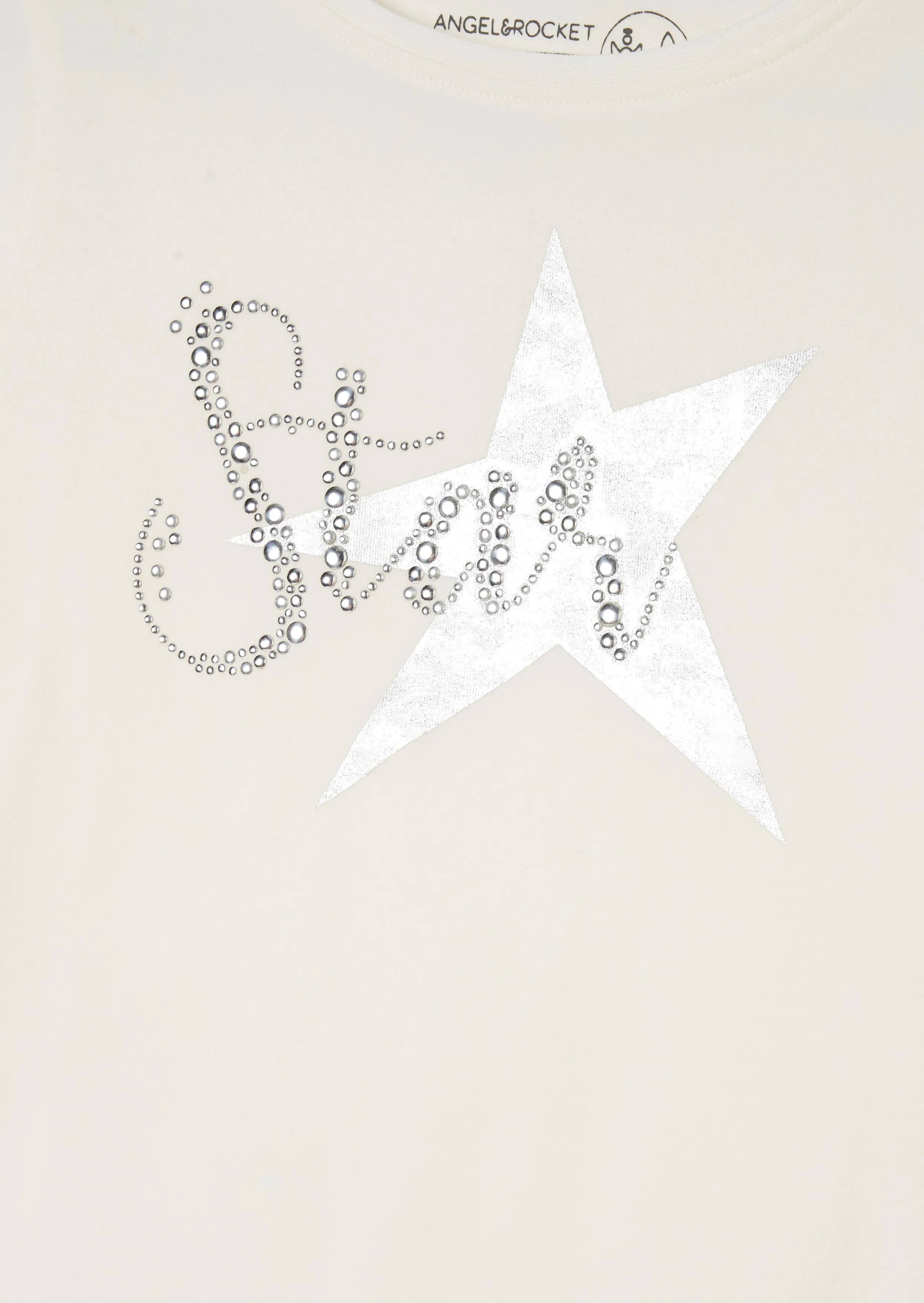 Erin Ivory Long Sleeve Star T