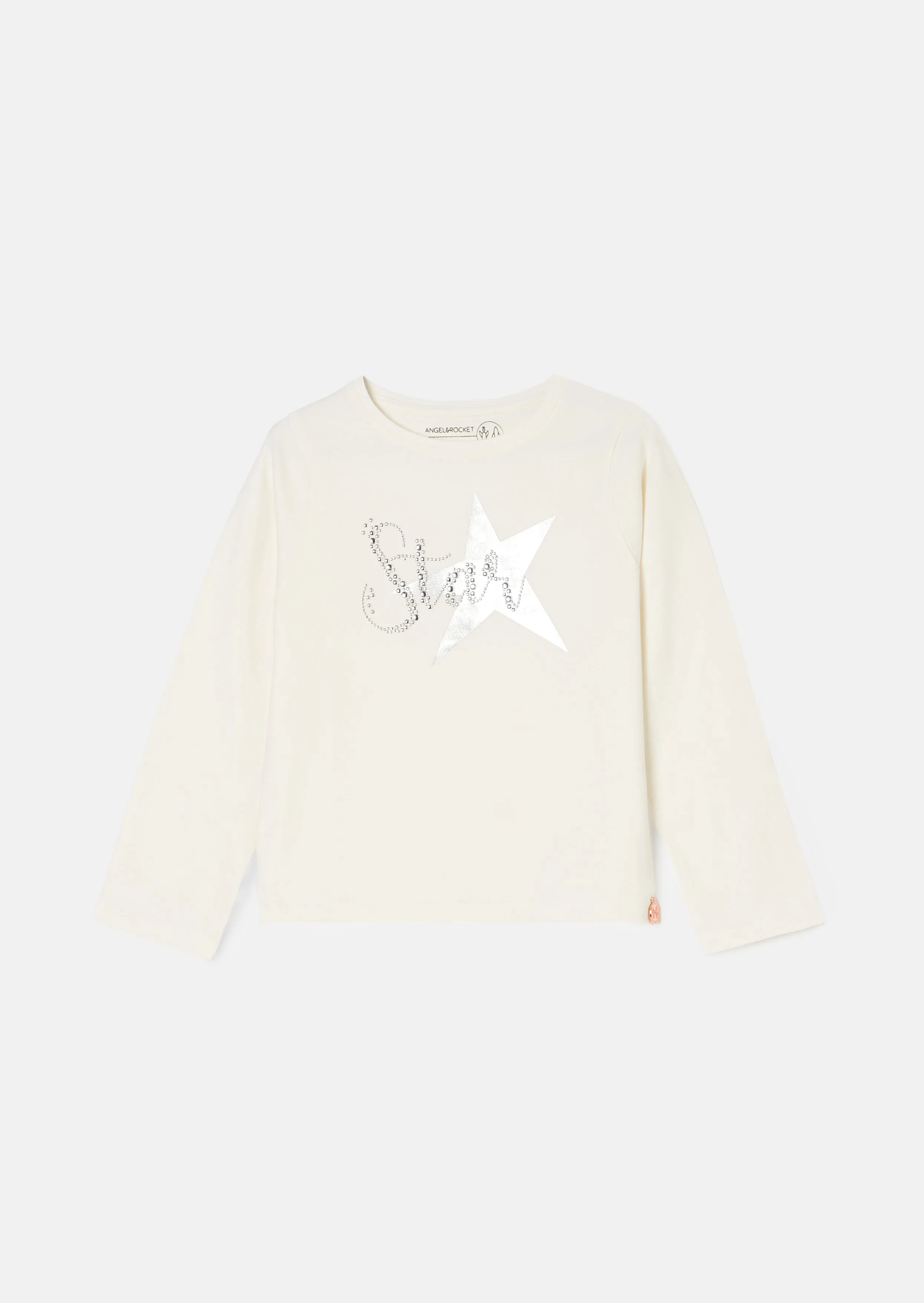 Erin Ivory Long Sleeve Star T