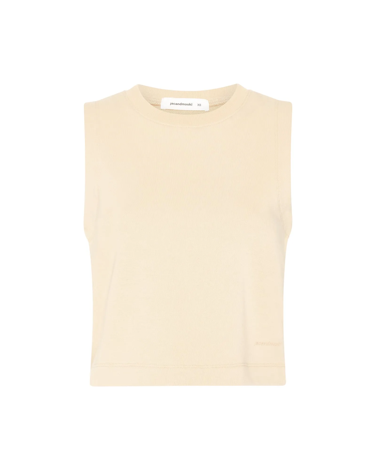 ESSENTIAL SWEAT TANK - BUTTER CREAM