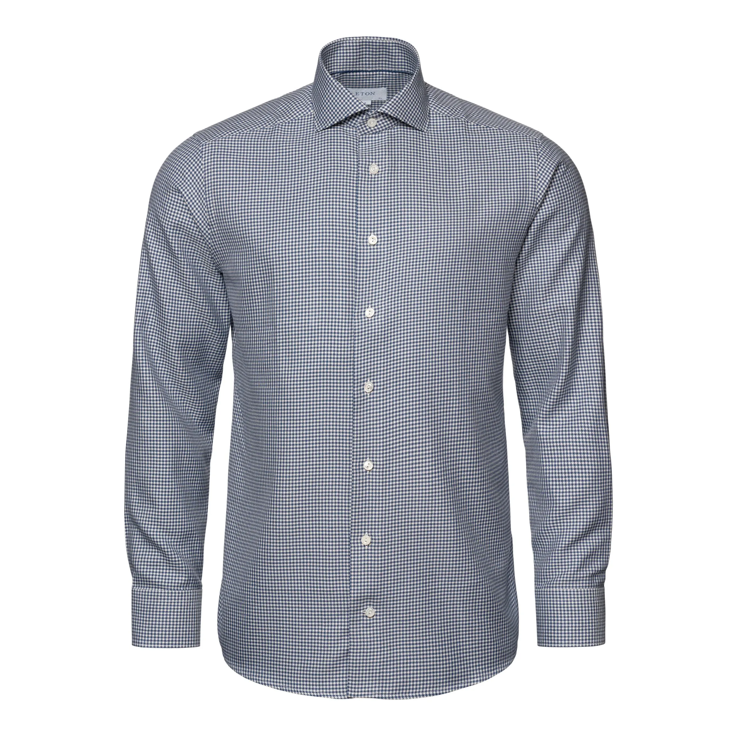 Eton Elite Slim Fit - Micro Checked Shirt