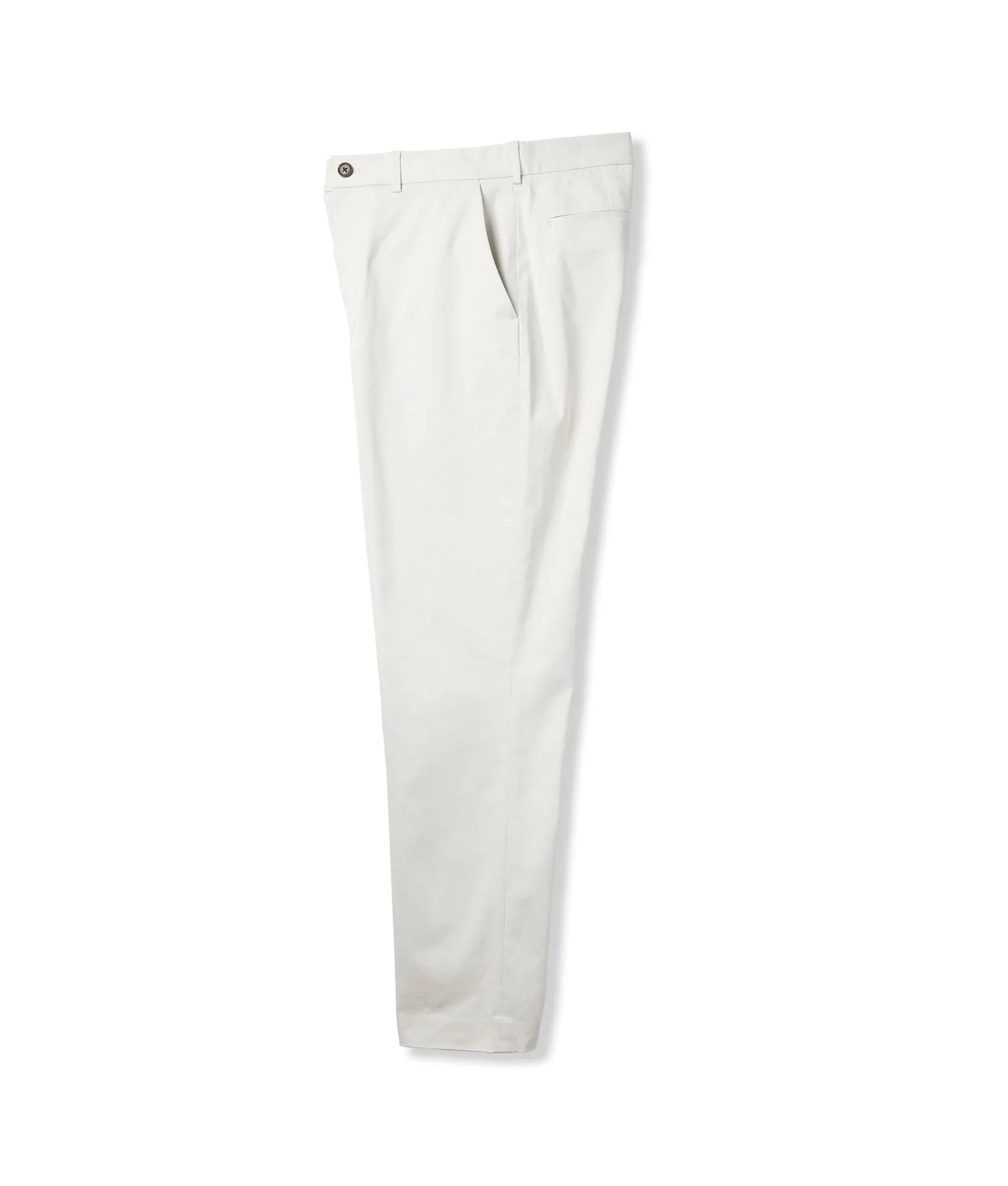 Flat Front 'Fordham' Easy-Cary Chino Twill Pant with Magnetic Closures - Stone