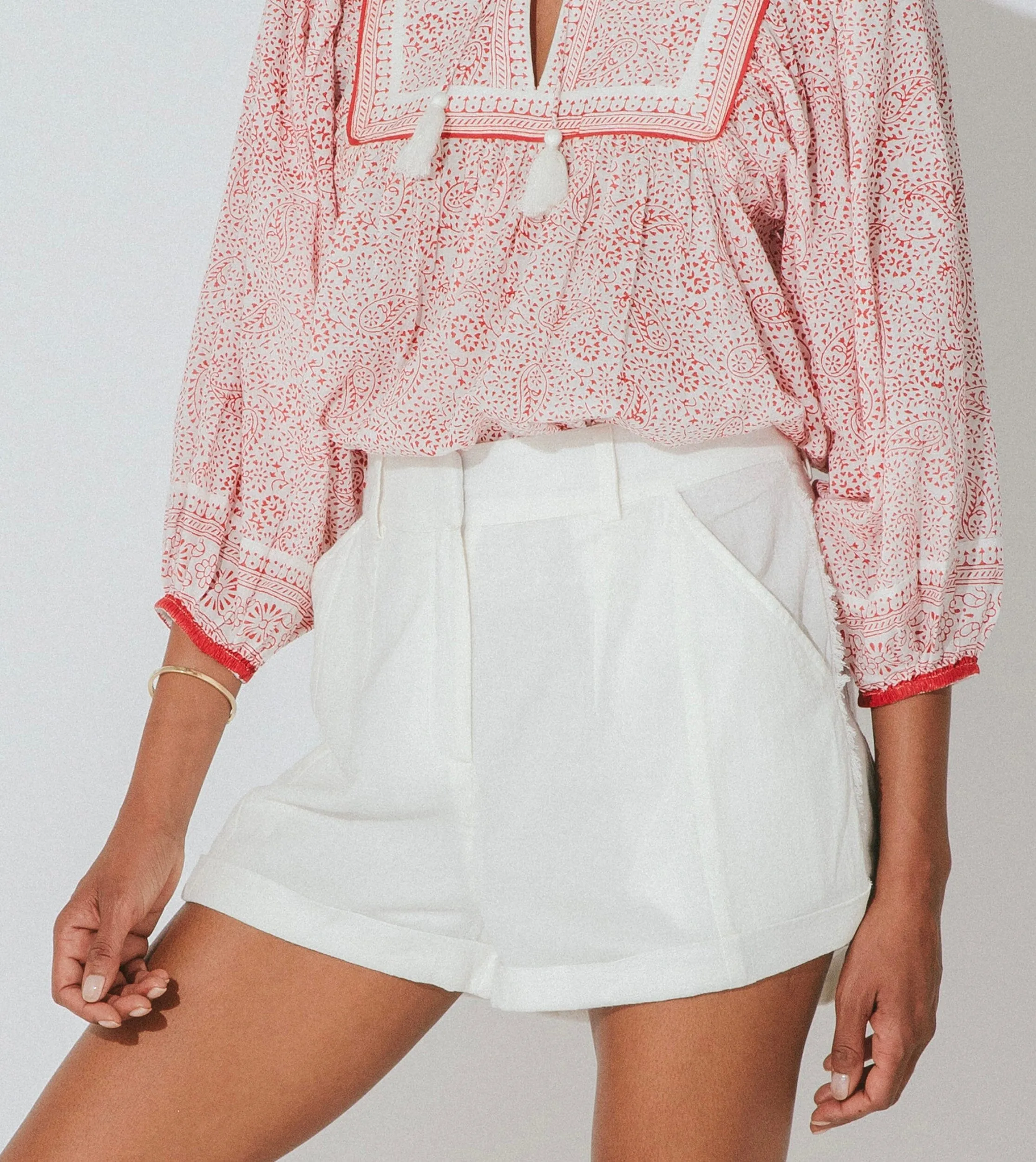 Gabrielle Shorts | White