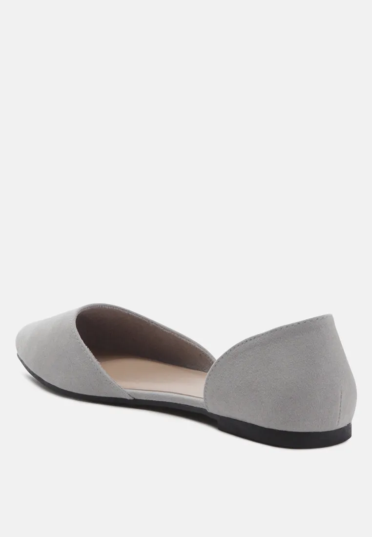 Gergoina Micro Suede Slip-On Shoes