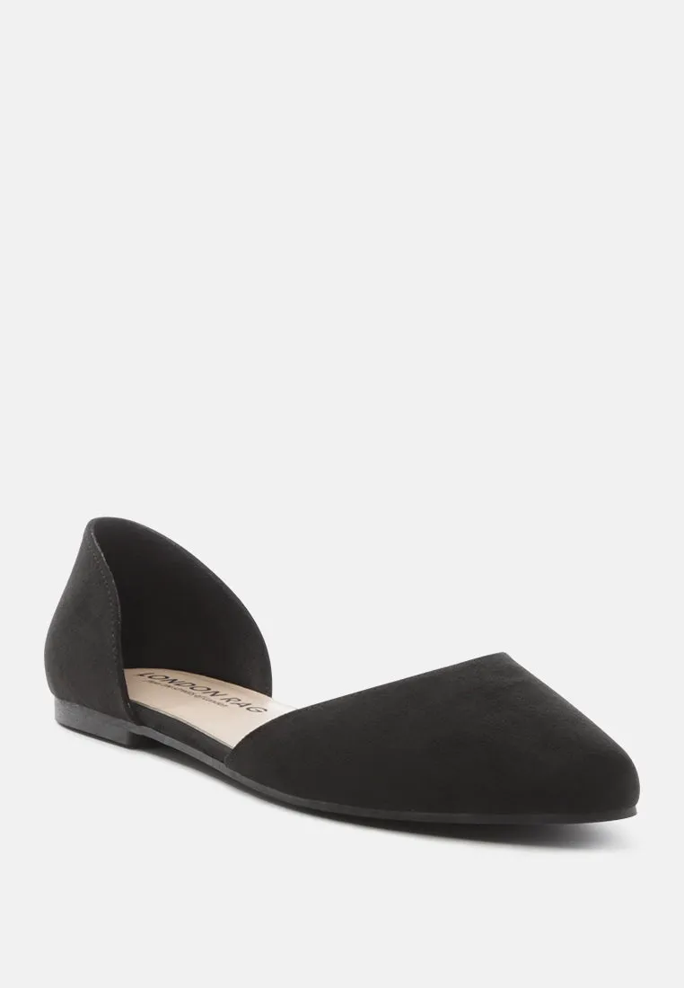 Gergoina Micro Suede Slip-On Shoes