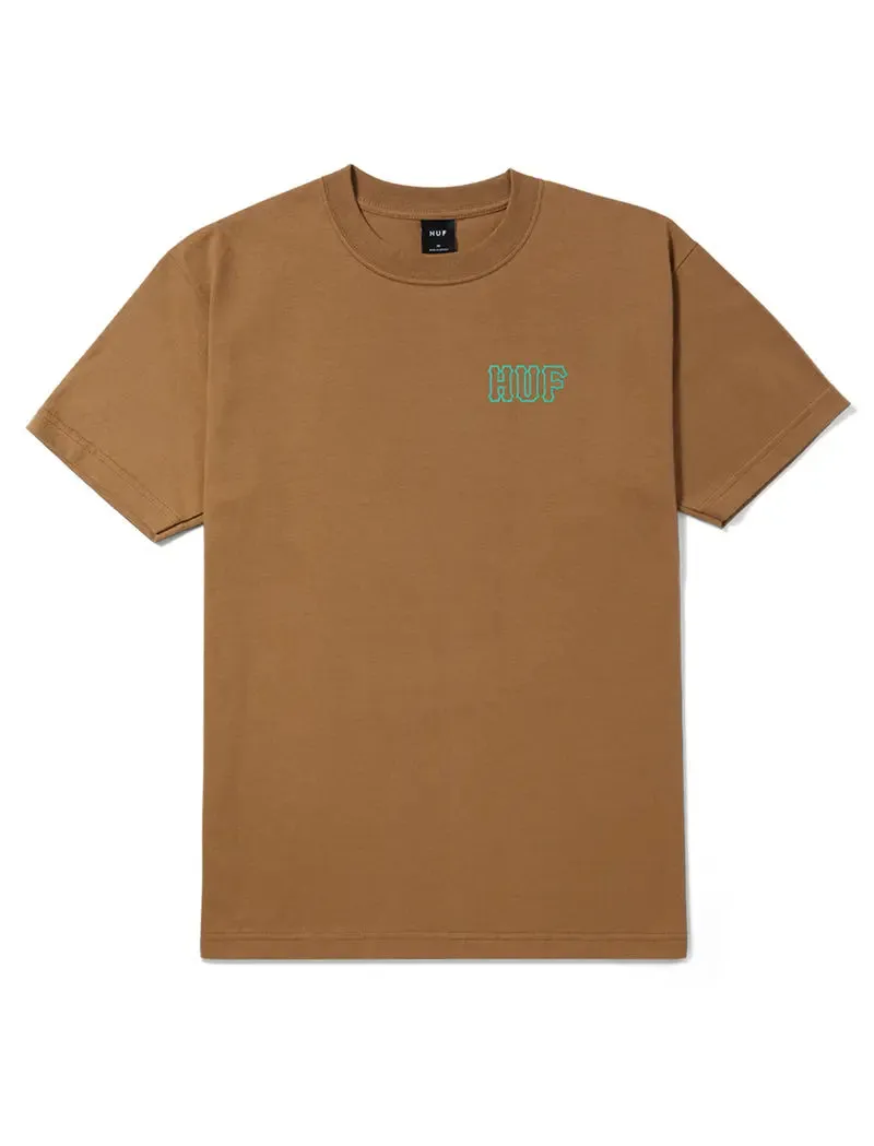 Huf Womens Set H S/S Tee Camel