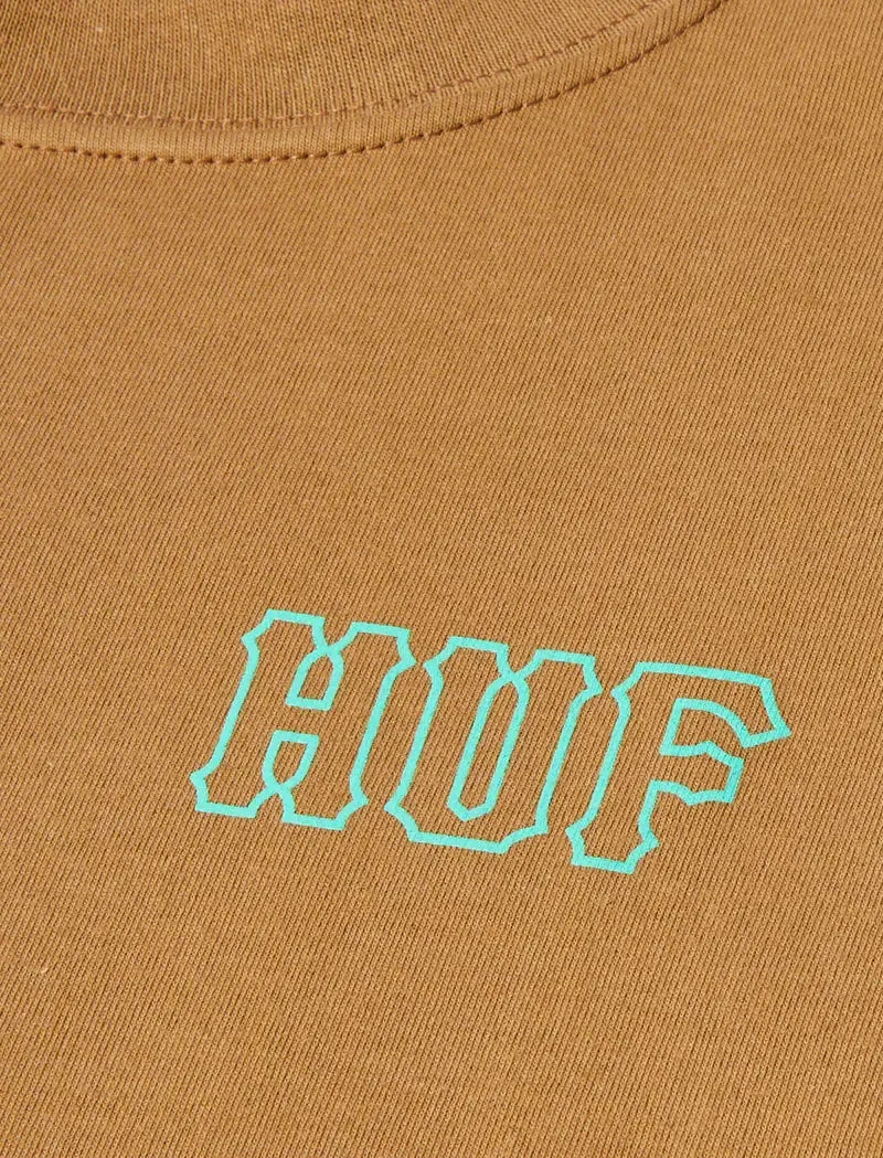 Huf Womens Set H S/S Tee Camel