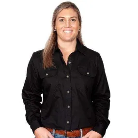 Just Country Workshirt Womens Brooke Full Button