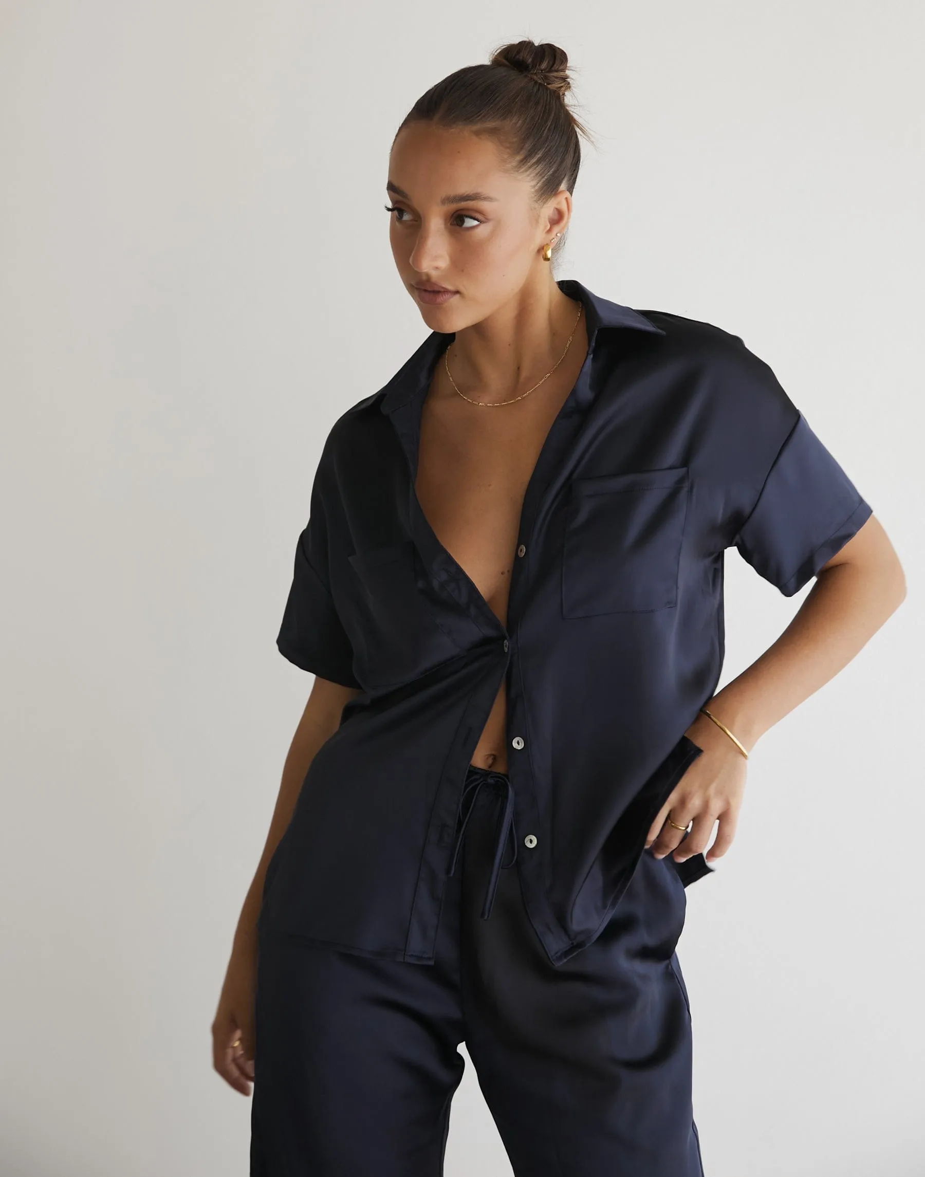 Martha Shirt (Navy)