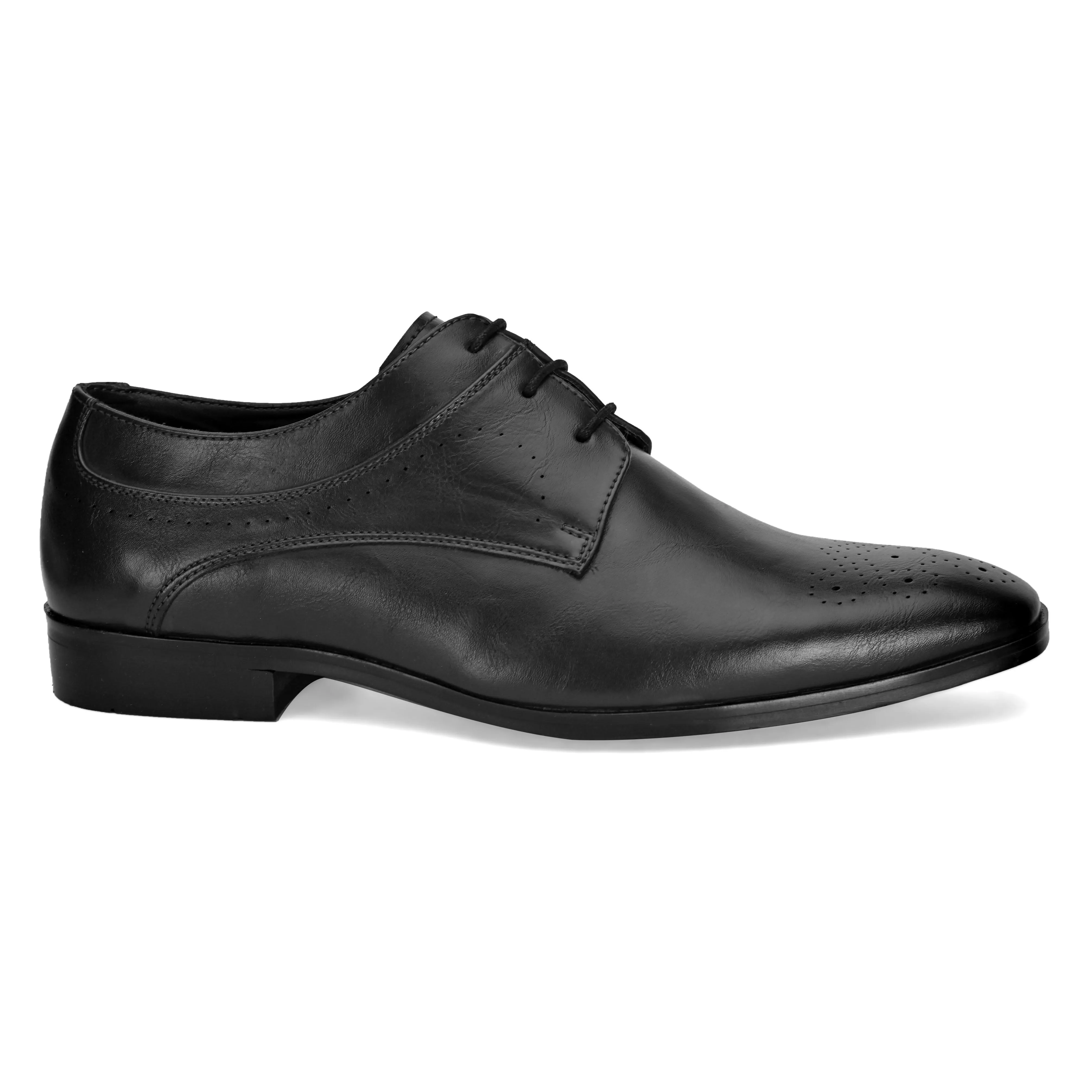 Mayfair Black Derby Shoes