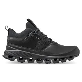 Men's On Cloud Hi Waterproof, All Black, 12 D Medium