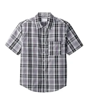 Mens Short Sleeve Shirt with Magnetic Buttons