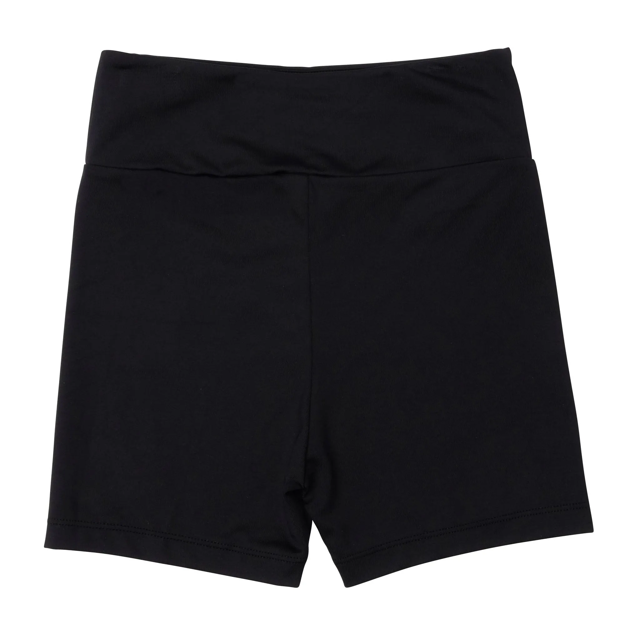 Nicole: Midi Length Bike Shorts in Black