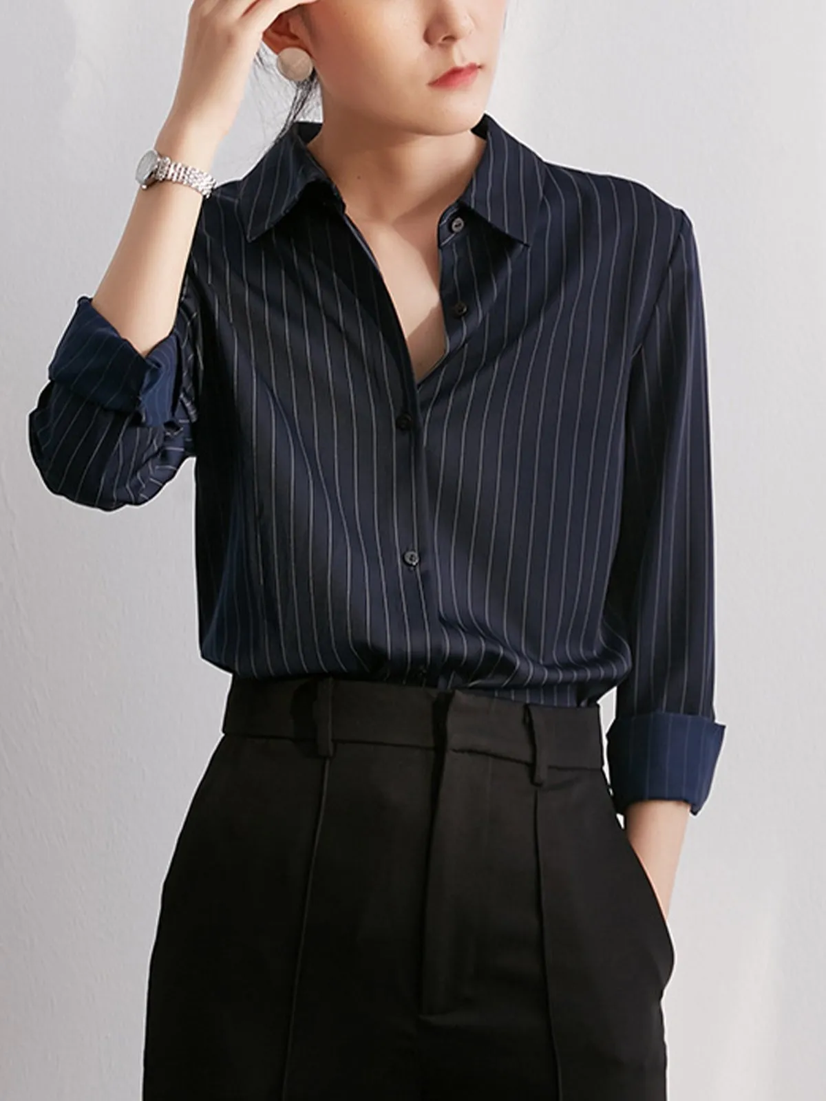 Pinstripe Vocational Shirt