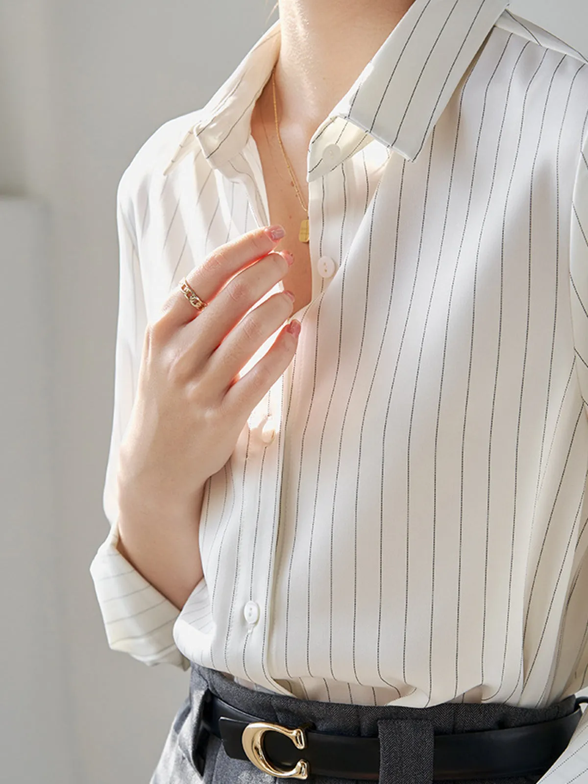 Pinstripe Vocational Shirt