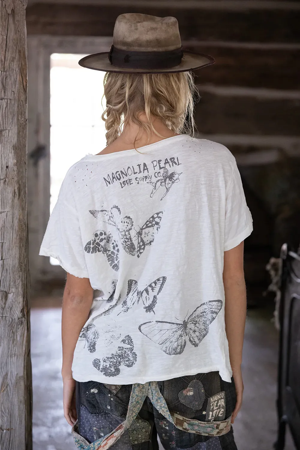 **PRE-ORDER** MAGNOLIA PEARL BEYOND BUTTERFLIES T TOP 1841 TRUE