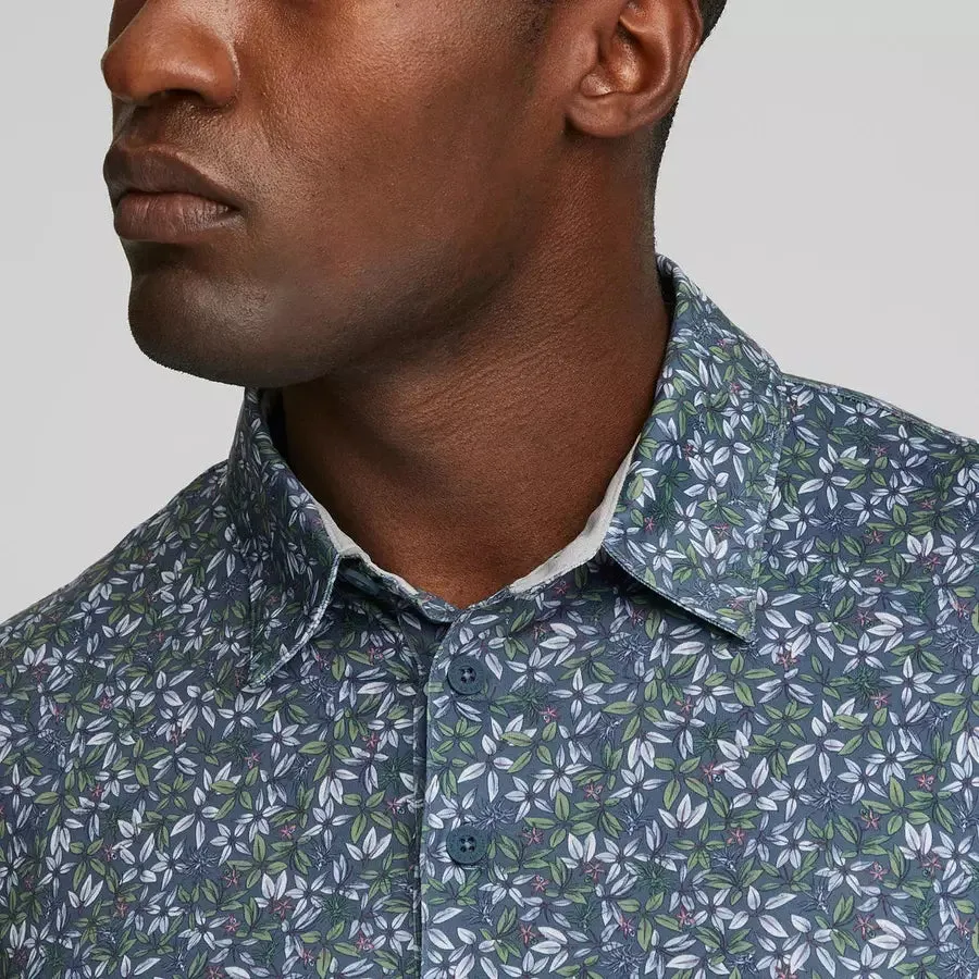 Puma MATTR Floral Polo - Blue