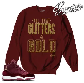 Retro 11 Heiress Glitters Sweater