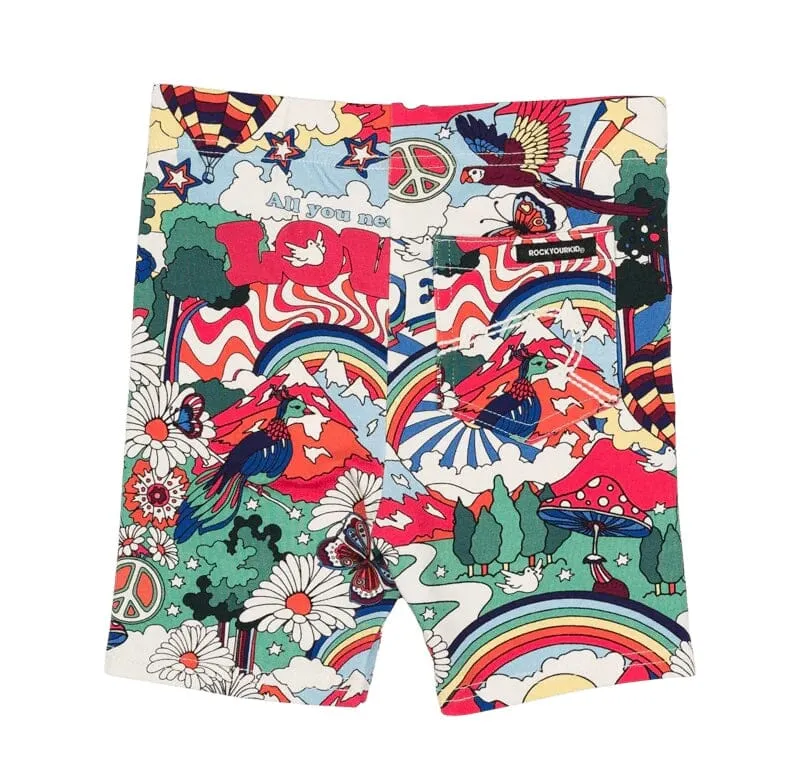 Rock Your Kid - ALL YOU NEED IS LOVE BIKE SHORTS