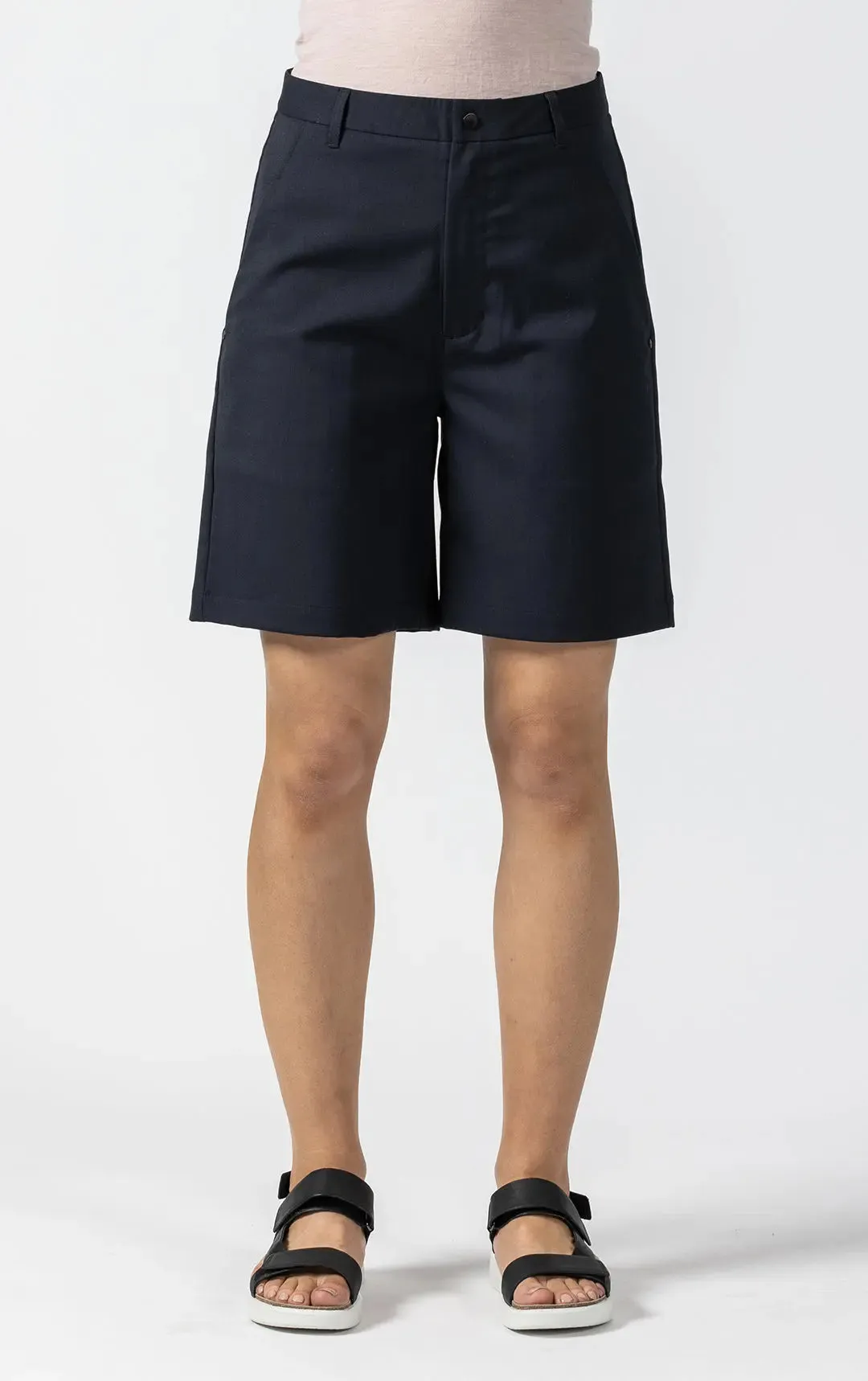 TAILORED WOOL BLEND SHORT - CLEARANCE