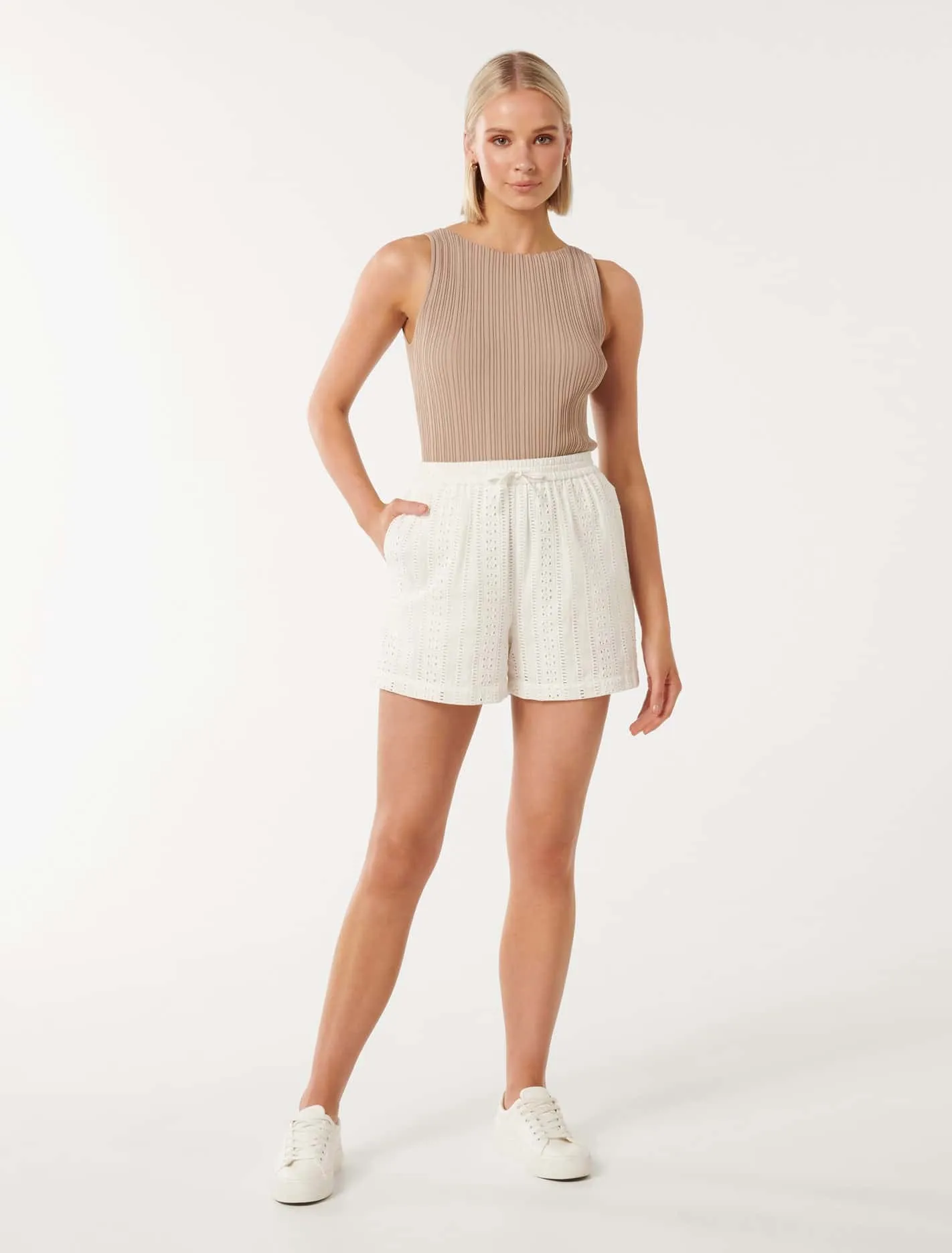 Tamara Textured Shorts