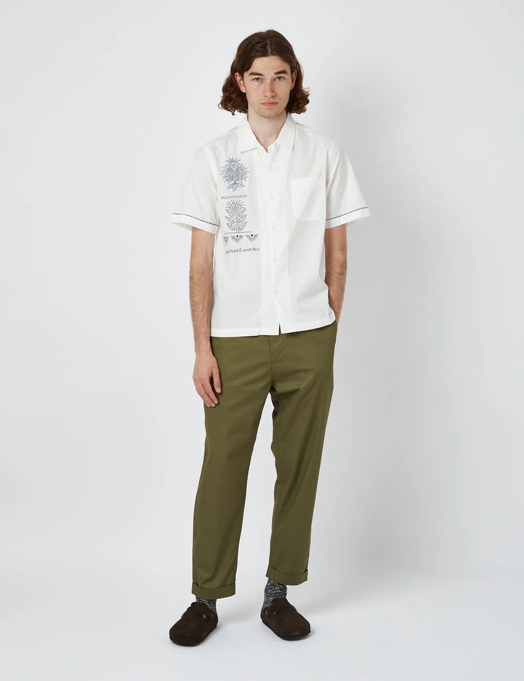 Universal Works Road Shirt (Organic) - Ecru