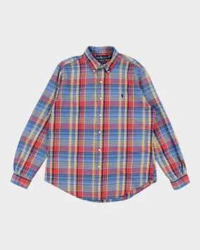 Vintage 90s Ralph Lauren Multicoloured Check Shirt - L