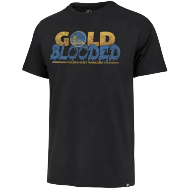 Warriors Gold Blooded Franklin Tee