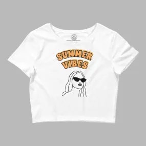 Women’s Crop Tee - Summer Vibes