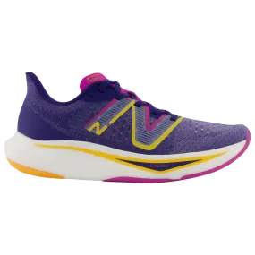 Women's New Balance FuelCell Rebel V3, Victory Blue/Magenta Pop, 6.5 B Medium