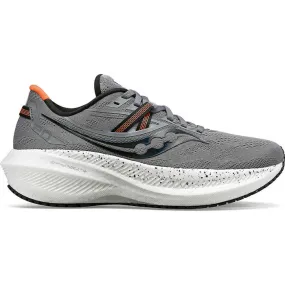 Women's Saucony Triumph 20, Gravel/Zenith, 8.5 B Medium